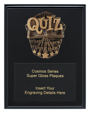 CRK706C - Cosmos Super Plaque Quiz 250mm