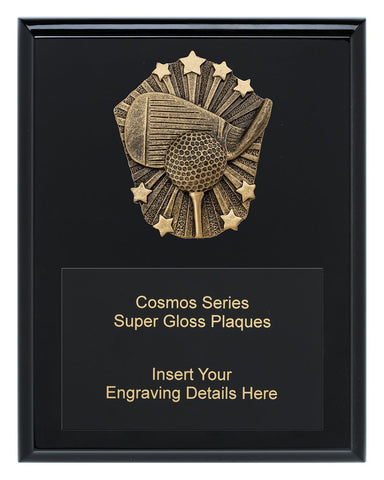CRK709C - Cosmos Super Plaque Golf 250mm
