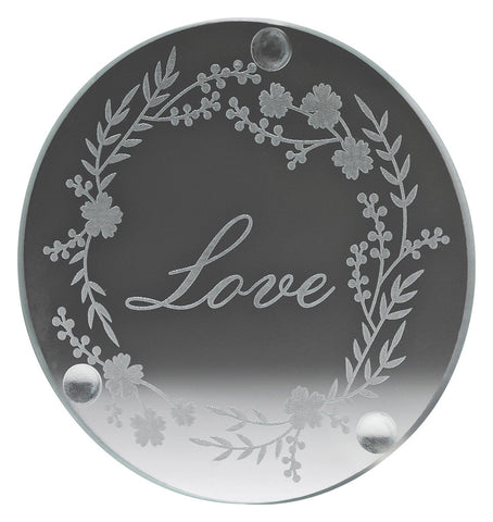 GC100 - Glass Coaster Circle 100mm