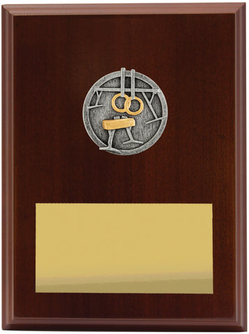 LPF414C - Plaque Peak Gymnastics 200mm
