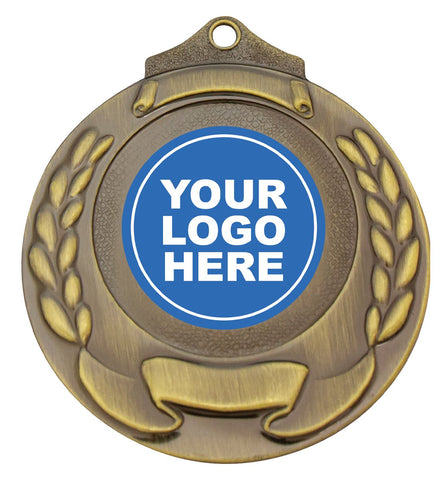 M861G - Banner Wreath Gold