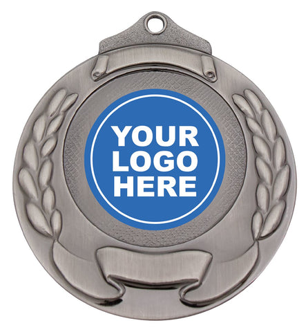 M861S - Banner Wreath Silver