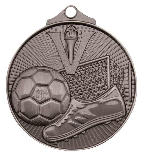 MD904S Football Medal Silver