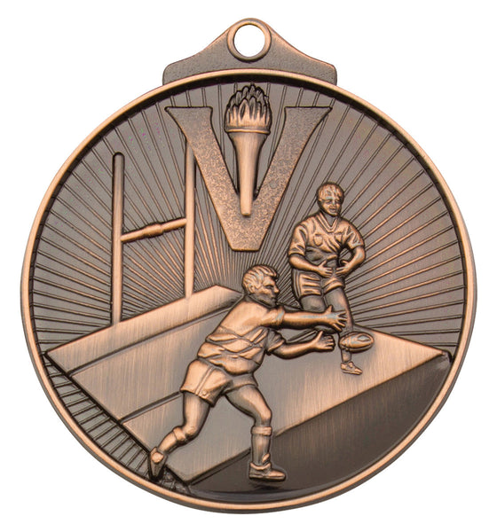 MD913B - Rugby Medal Bronze