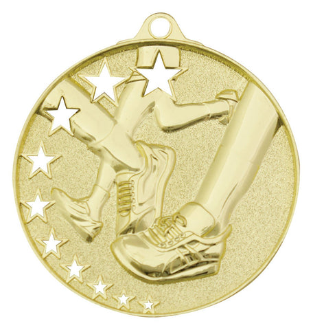 MH901G - Running Stars Medal Gold