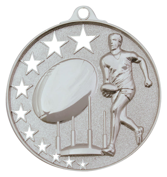 MH912S Aussie Rules Stars Medal Silver