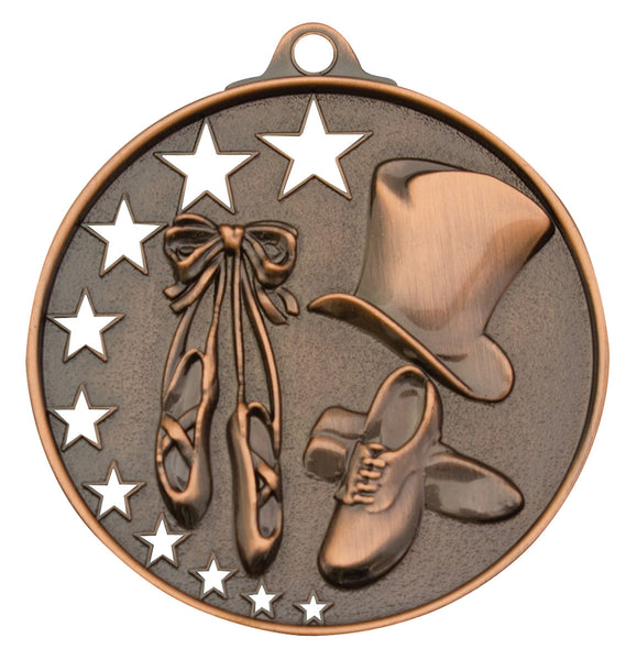 MH932B Dance Stars Medal Bronze