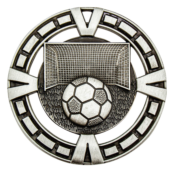 MY904S Football Varsity Medal Silver