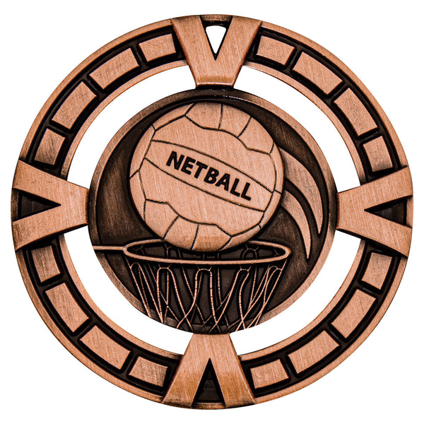 MY911B Netball Varsity Medal Bronze