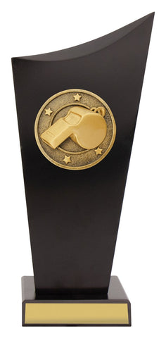 SK541B - Whistle Black Timber Spartan Crest 245mm
