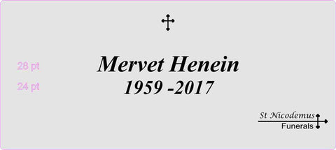 StN Coffin Label