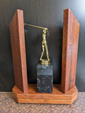 Twin Plinth Perpetual Timber Trophy 20 Years