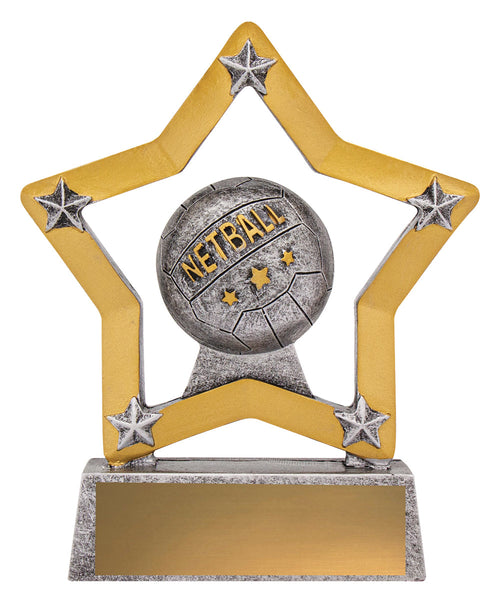 12911 Netball Mini Star 130mm