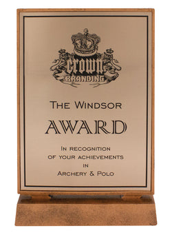 13403 Billboard Xtra Plaque Bronze 215mm