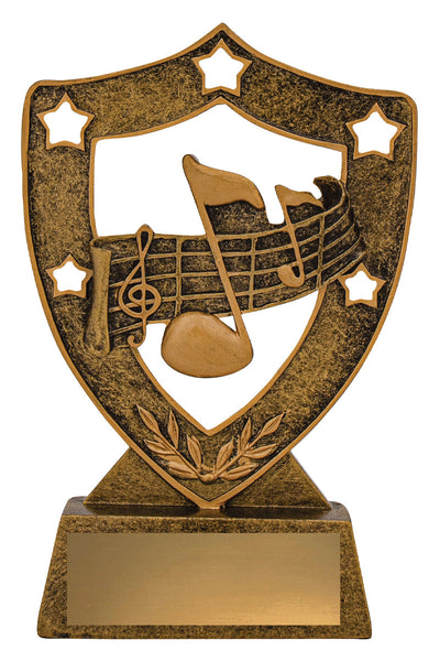 13521 Music Gold Shield 135mm
