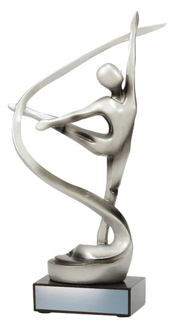 21035 Dance Abstract Silver 220mm