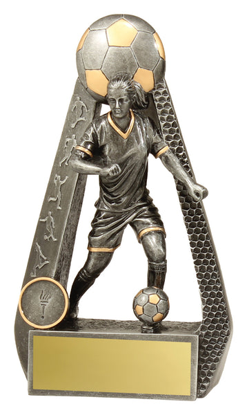 28081D - Football Portal Female 230mm