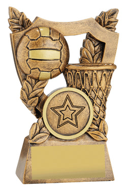 30437AA Netball Alpha Shield 105mm
