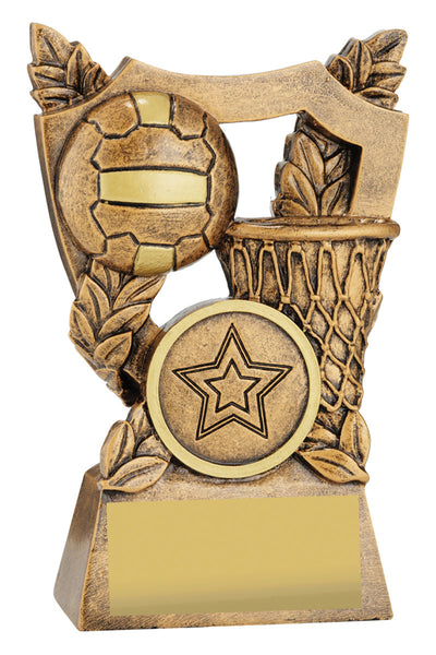 30437AA Netball Alpha Shield 105mm