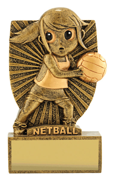 A1874 Netball Girl Character 120mm