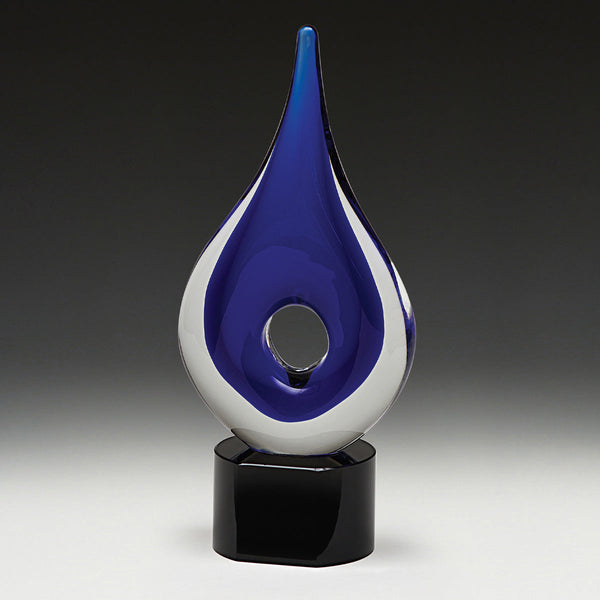 AG317 Art Glass Plume 250mm