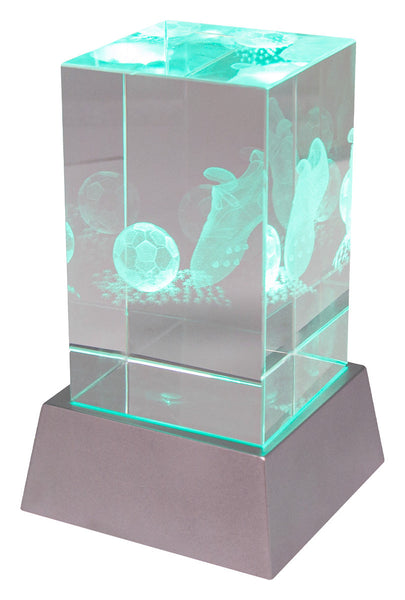 CBLH880 Football Light Up Crystal 110mm