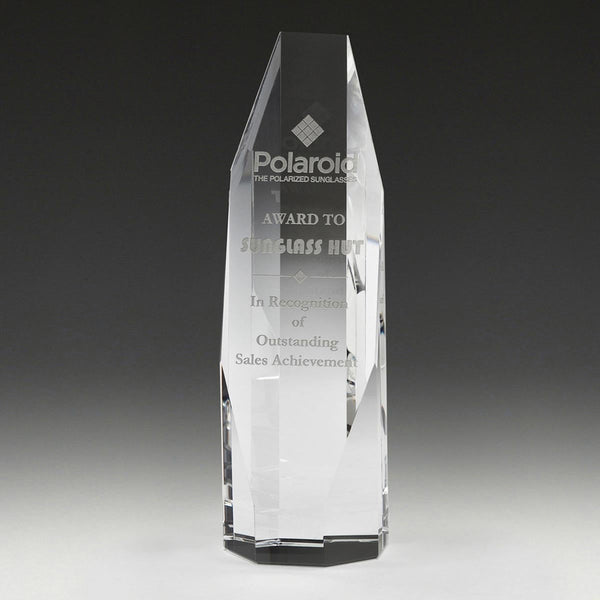 CC643M Crystal Octagon Award 155mm