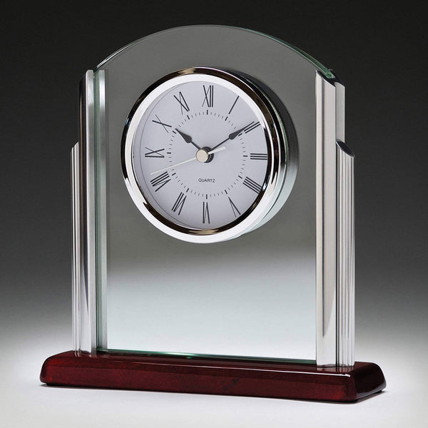 CG519 - Deco Glass Clock 190mm