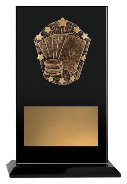 CKG297A - Cosmos Glass Cards 185mm