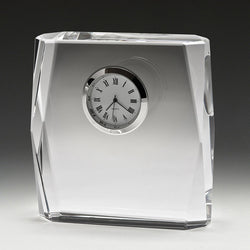 CL3680 Piazza Crystal Clock 100mm