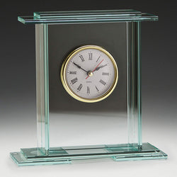 CL414 Empire Glass Clock 140mm