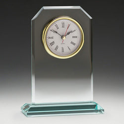 CL4717 Oxford Glass Clock 170mm
