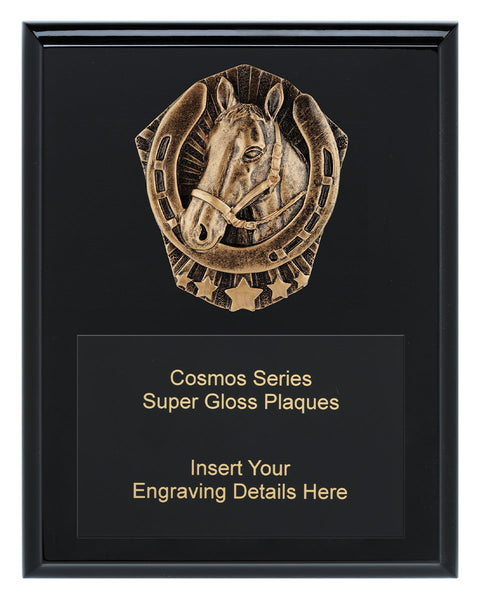 CRK735A - Cosmos Super Plaque Horse 200mm
