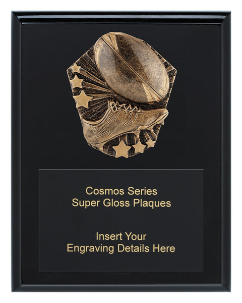 CRK739A - Cosmos Super Plaque Rugby 200mm