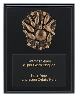 CRK752C - Cosmos Super Plaque Tenpin 250mm
