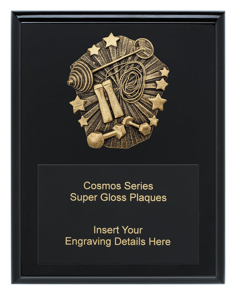 CRK762B - Cosmos Super Plaque Fitness 225mm