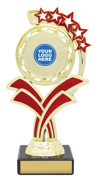 DF2048 - Gold / Red Kona Trophy 190mm