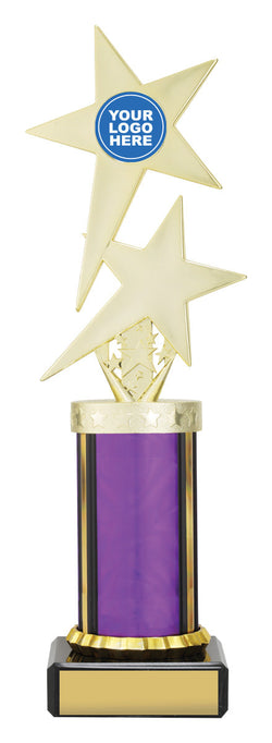 DF2192 - Purple Twin Star with Logo 250mm