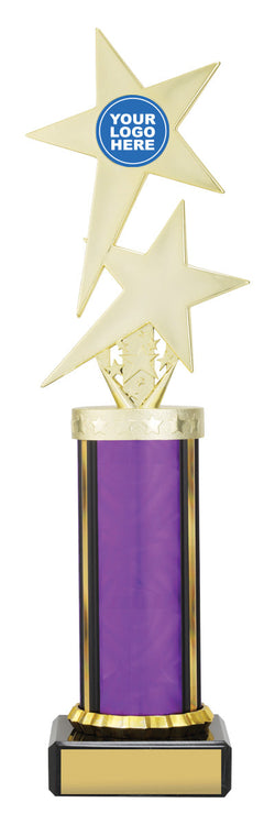 DF2193 - Purple Twin Star with Logo 275mm