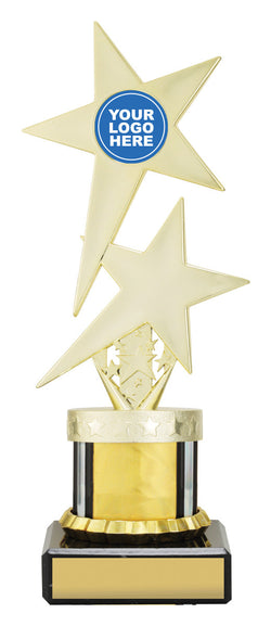 DF2195 - Gold Twin Star with Logo 205mm