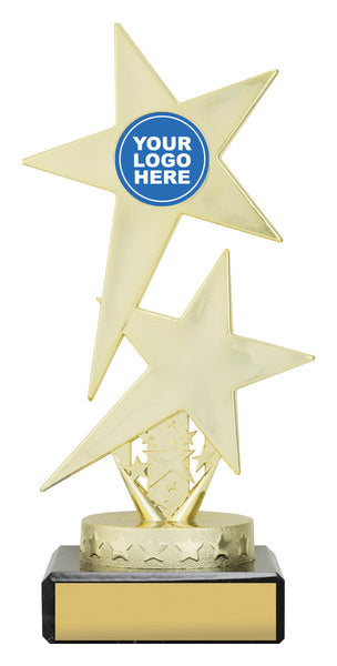 DF2204 - Blue Twin Star with Logo 170mm