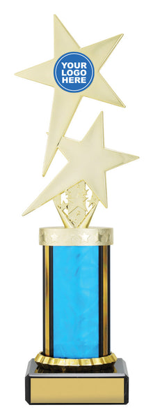 DF2207 - Blue Twin Star with Logo 250mm