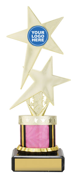 DF2210 - Pink Twin Star with Logo 205mm
