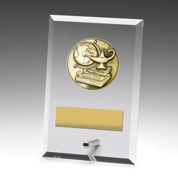 DY105A - Glass Plaque Academic 150mm