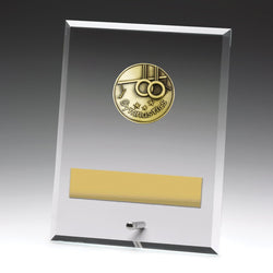 DY114C - Glass Plaque Gymnastics 200mm