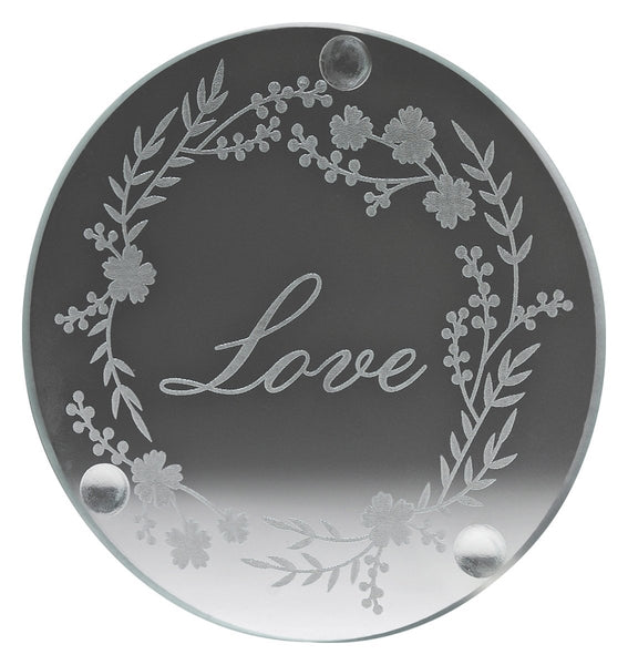 GC100 - Glass Coaster Circle 100mm
