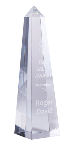 IC10A - Infiniti Crystal Obelisk 200mm