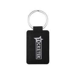 LE117 - Leatherette Keychain Rectangle