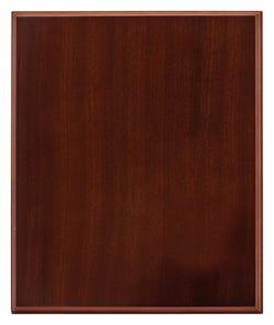 Walnut Timber Plaque 380mm
