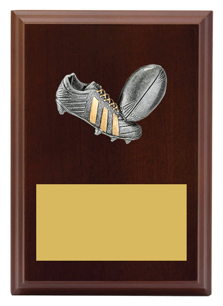 LPF439A Plaque Peak Rugby League / Union 150mm